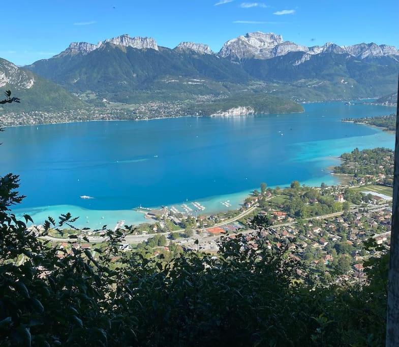 Appartement Au Calme Avec Vue Sur Les Montagnes. Sévrier Exteriér fotografie