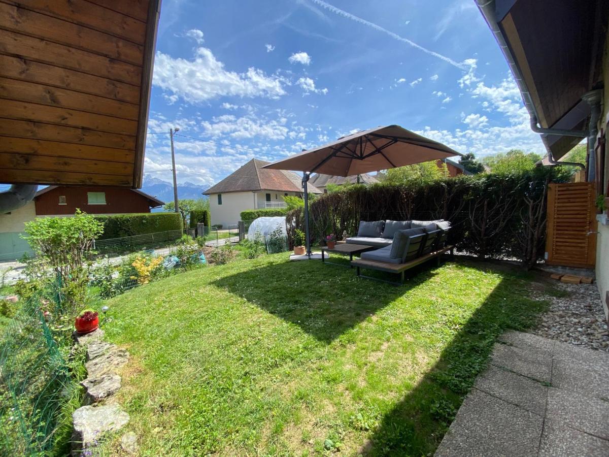 Appartement Au Calme Avec Vue Sur Les Montagnes. Sévrier Exteriér fotografie